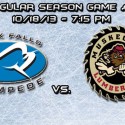 Lumberjacks Countdown to Puck Drop: Game #8 vs. Sioux Falls