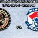 Lumberjacks Countdown to Puck Drop: Game #33 at Des Moines